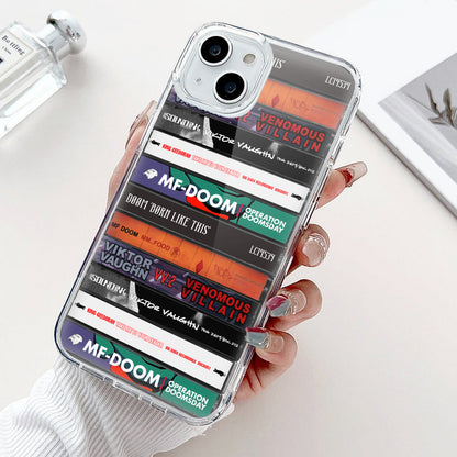 MF Doom Albums Cassette Collection Retro Phone Case