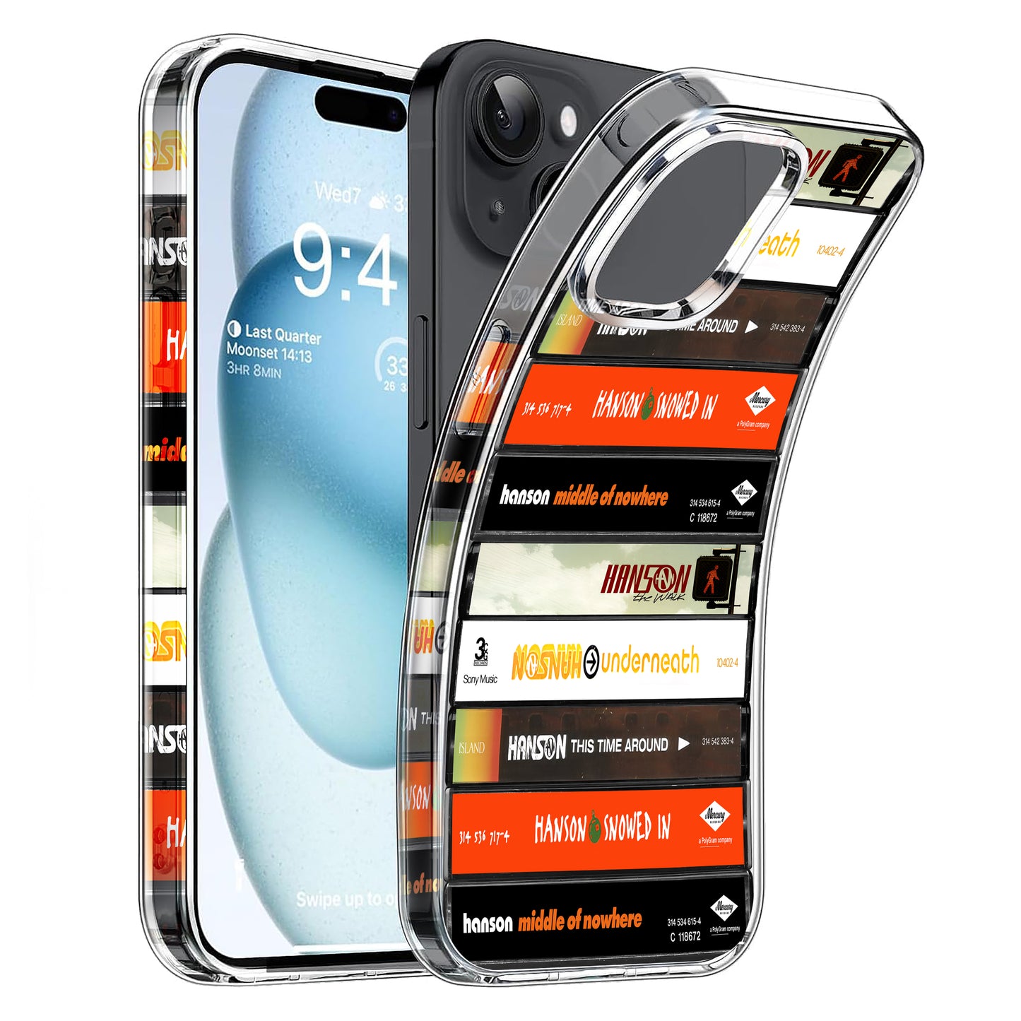 Hanson Albums Cassette Collection Retro Phone Case