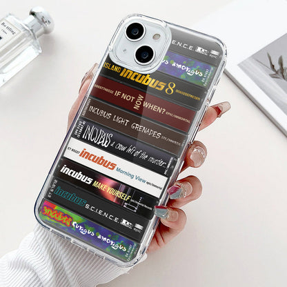 Incubus Albums Cassette Collection Retro Phone Case