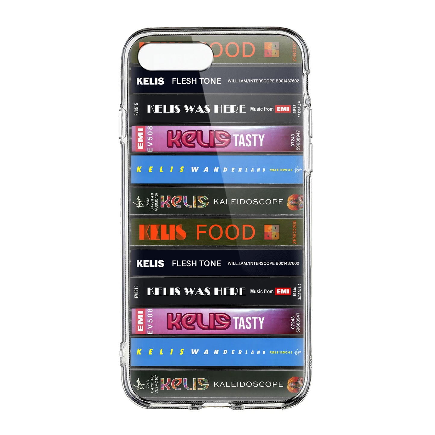 Kelis Albums Cassette Collection Retro Phone Case