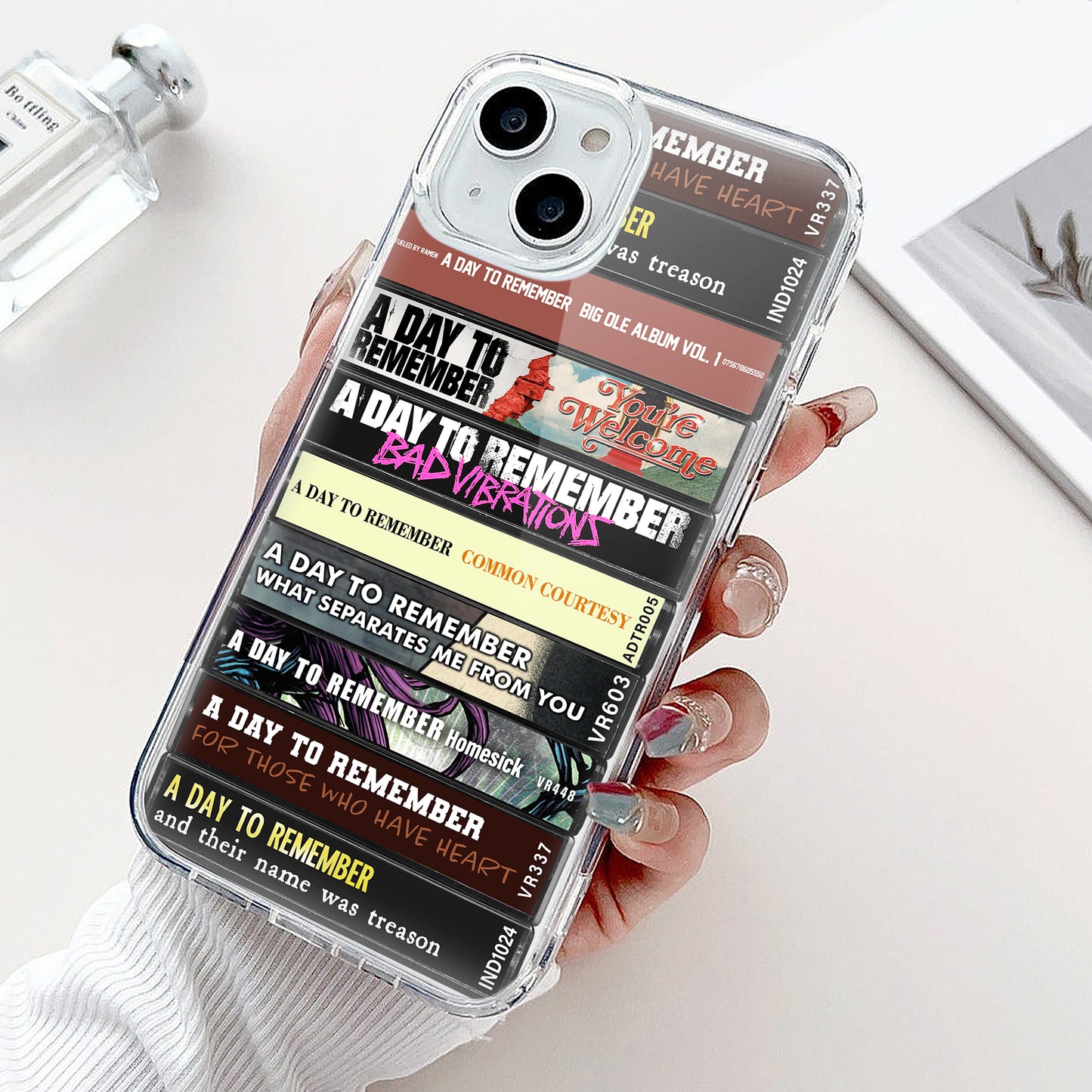 A Day to Remember Albums Cassette Collection Retro Phone Case