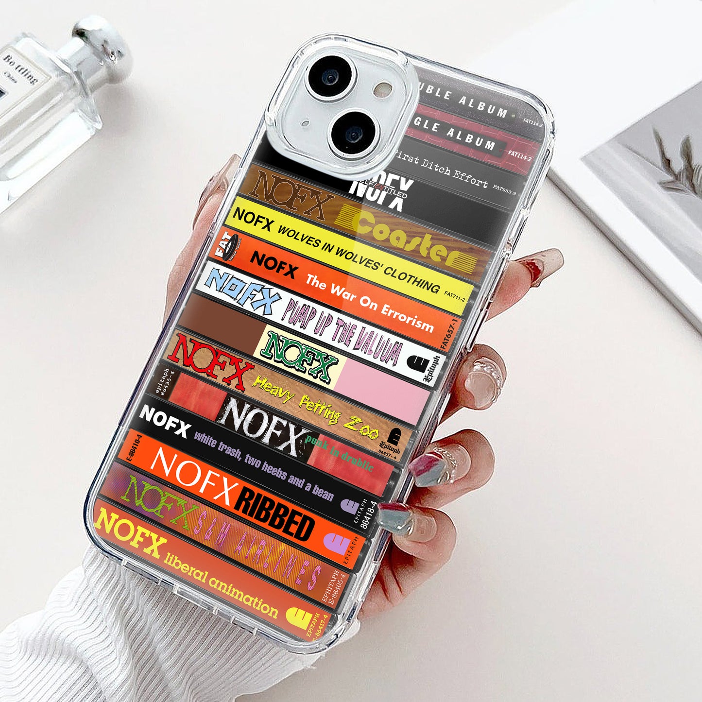 NOFX Albums Cassette Collection Retro Phone Case