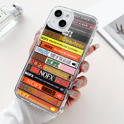 NOFX Albums Cassette Collection Retro Phone Case