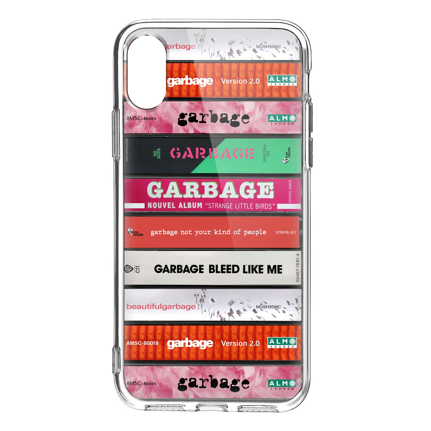 Garbage Albums Cassette Collection Retro Phone Case