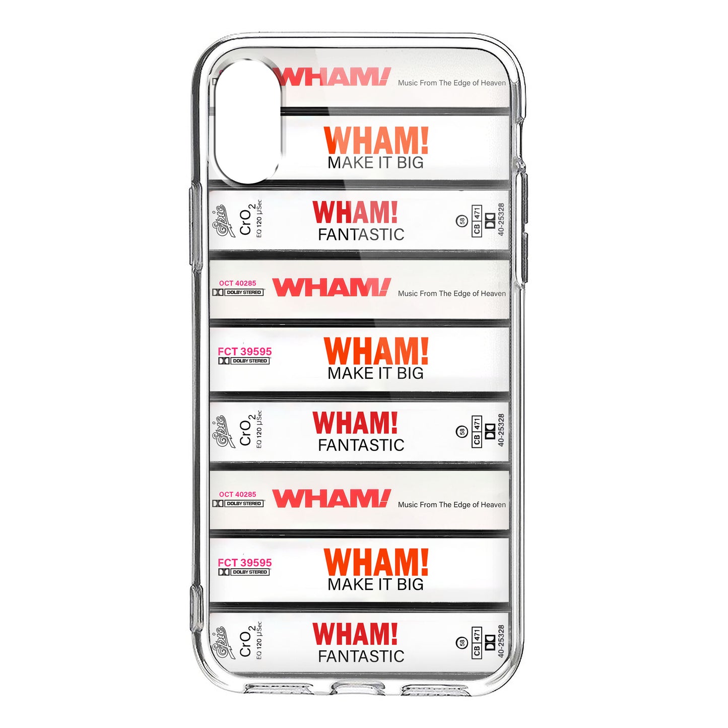 Wham! Albums Cassette Collection Retro Phone Case