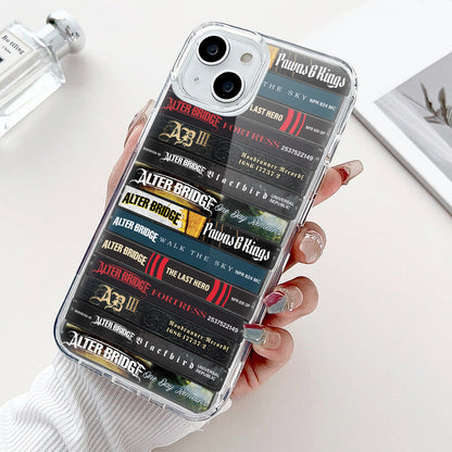 Alter Bridge Albums Cassette Collection Retro Phone Case