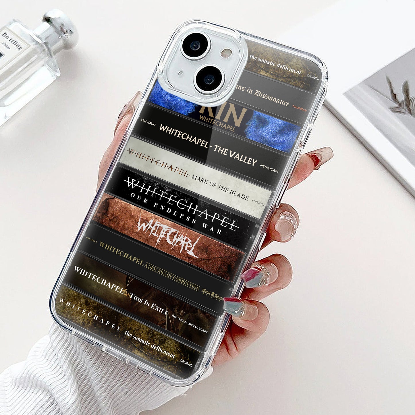 Whitechapel Albums Cassette Collection Retro Phone Case