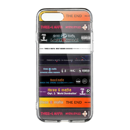Three 6 Mafia Albums Cassette Collection Retro Phone Case