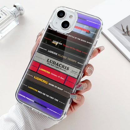 Ludacris Albums Cassette Collection Retro Phone Case