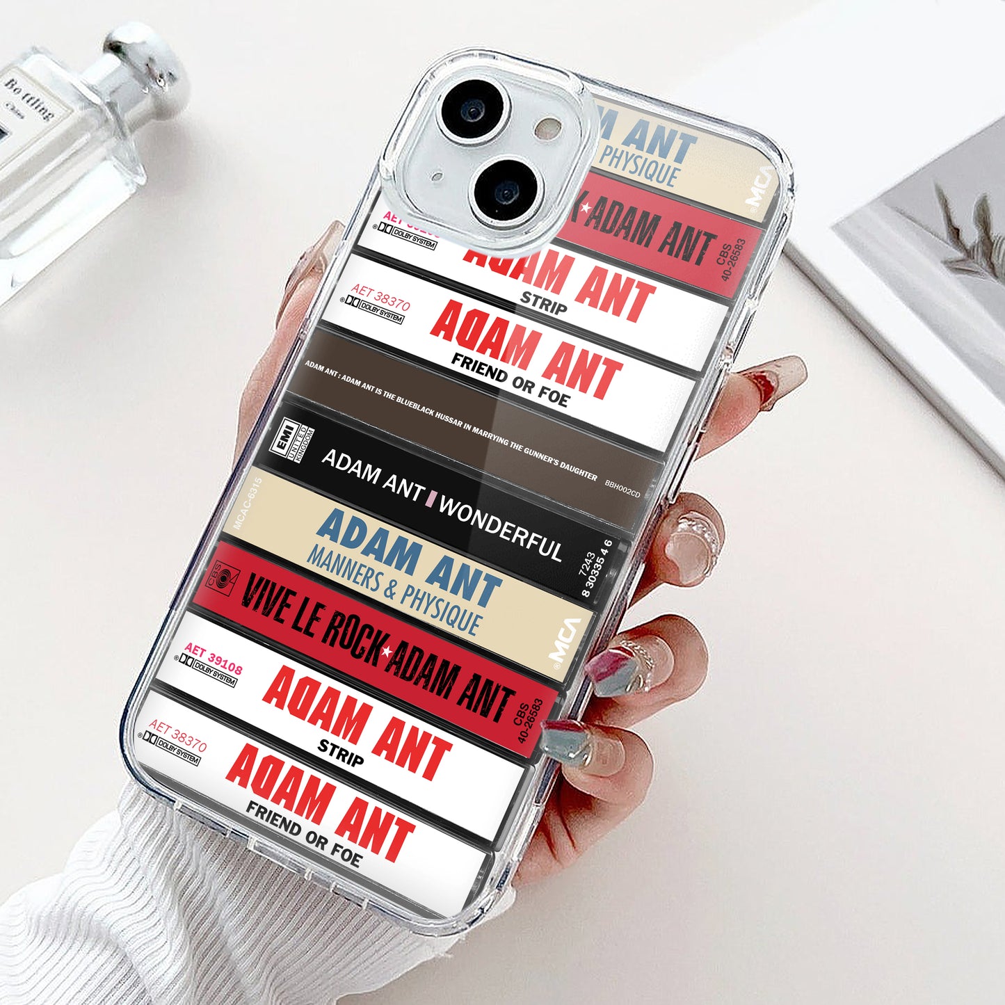 Adam Ant Albums Cassette Collection Retro Phone Case