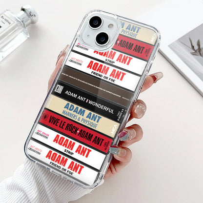 Adam Ant Albums Cassette Collection Retro Phone Case