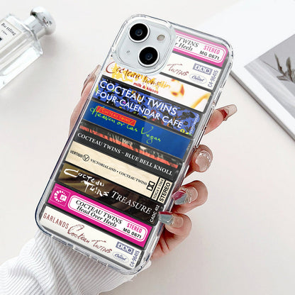 Cocteau Twins Albums Cassette Collection Retro Phone Case