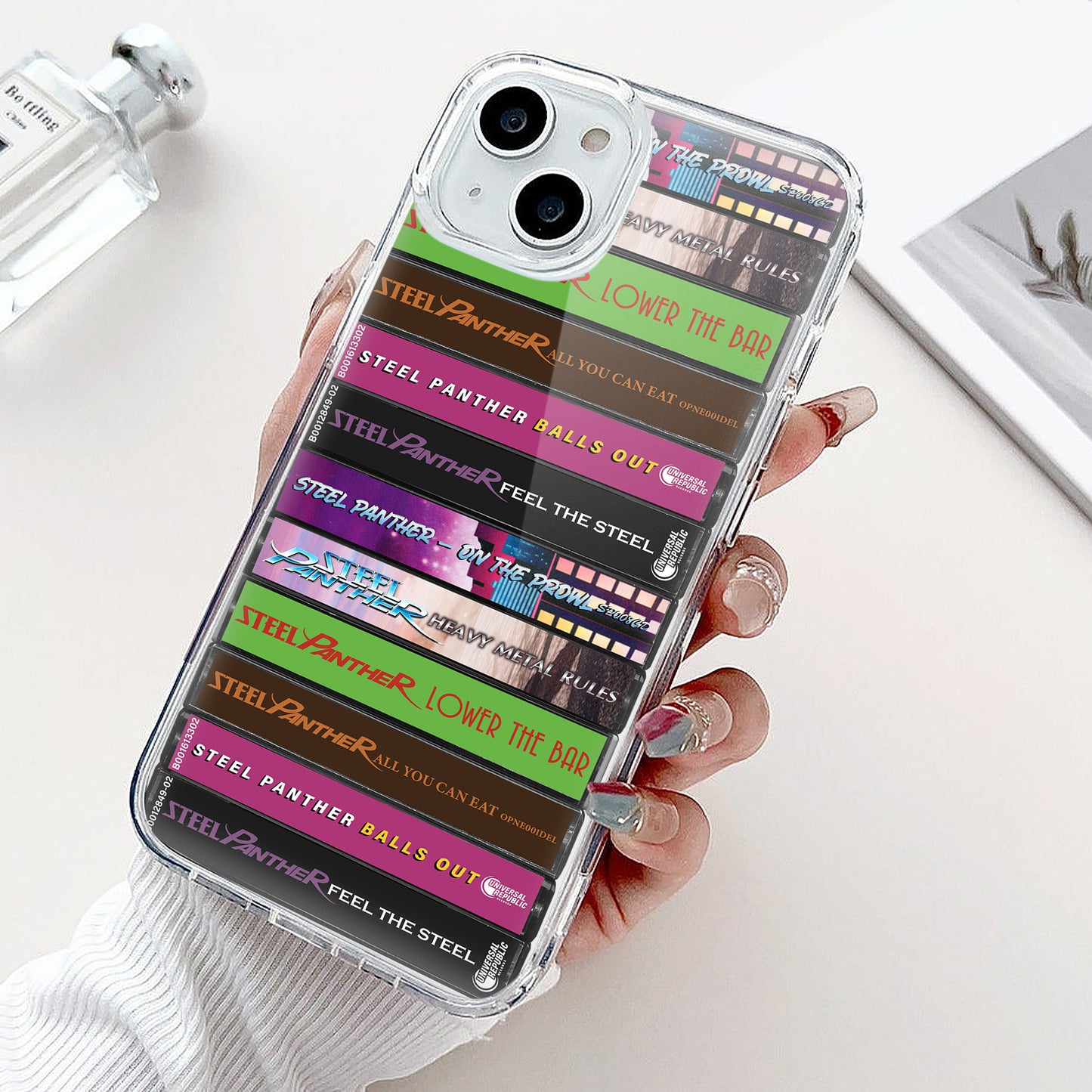 Steel Panther Albums Cassette Collection Retro Phone Case