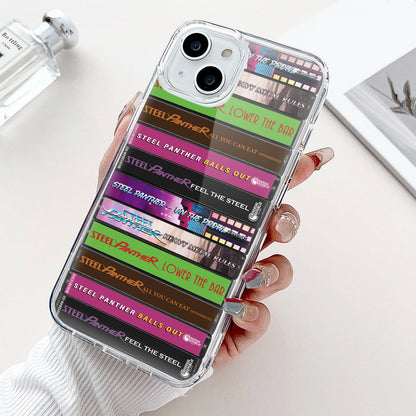 Steel Panther Albums Cassette Collection Retro Phone Case