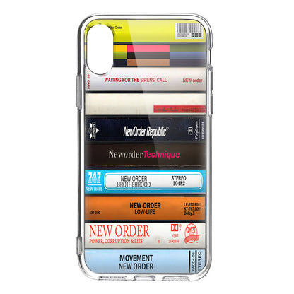 New Order Albums Cassette Collection Retro Phone Case