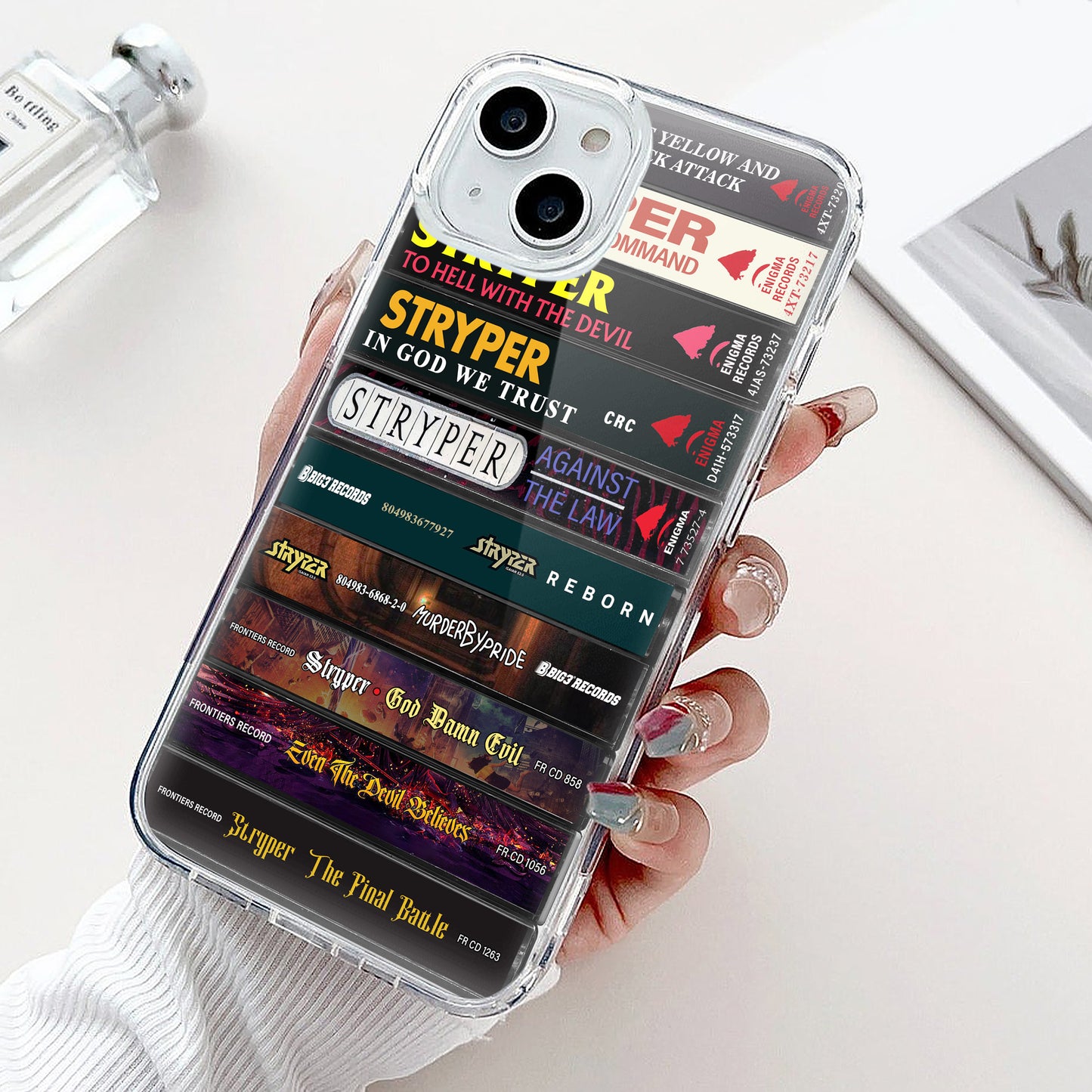 Stryper Albums Cassette Collection Retro Phone Case
