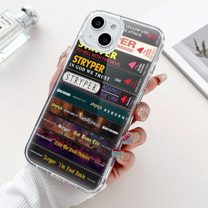 Stryper Albums Cassette Collection Retro Phone Case