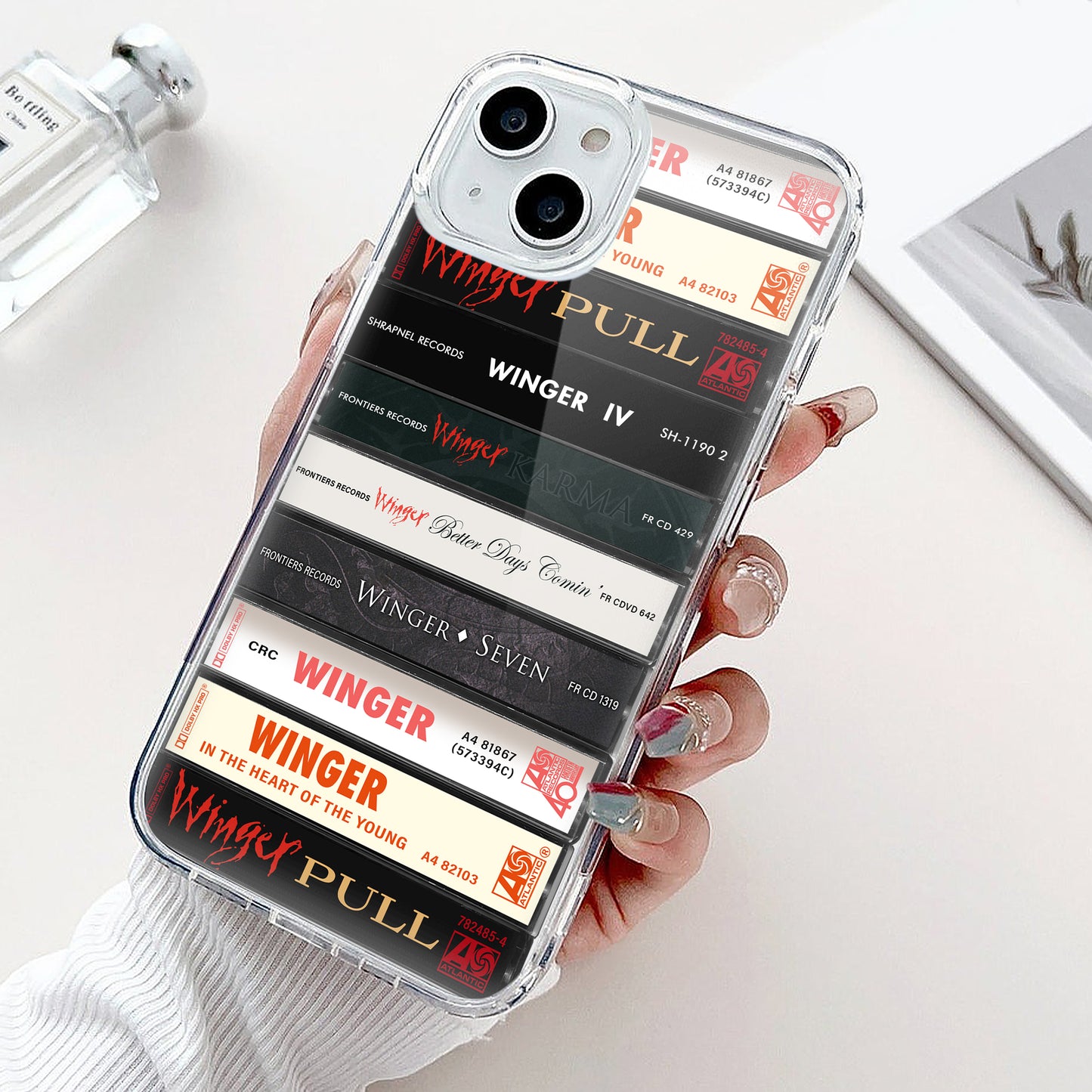 Winger Albums Cassette Collection Retro Phone Case