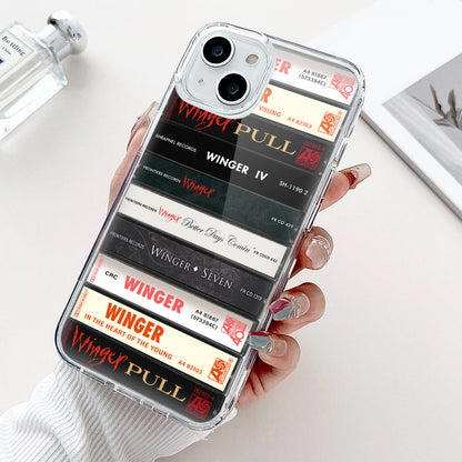 Winger Albums Cassette Collection Retro Phone Case