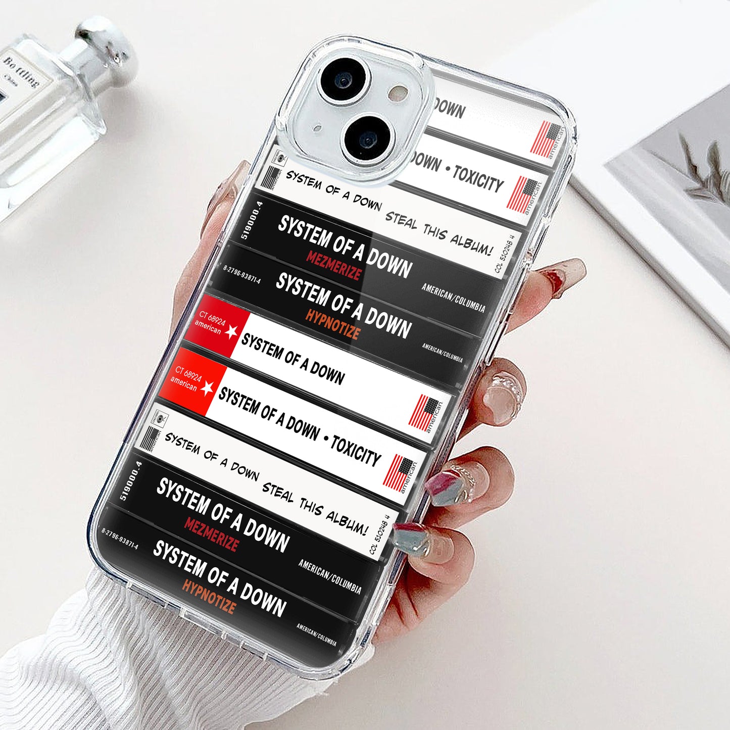 System Of A Down Albums Cassette Collection Retro Phone Case