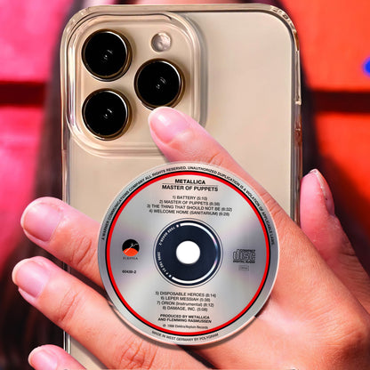 Master Of Puppets CD Magnetic Phone Grip - Metallica