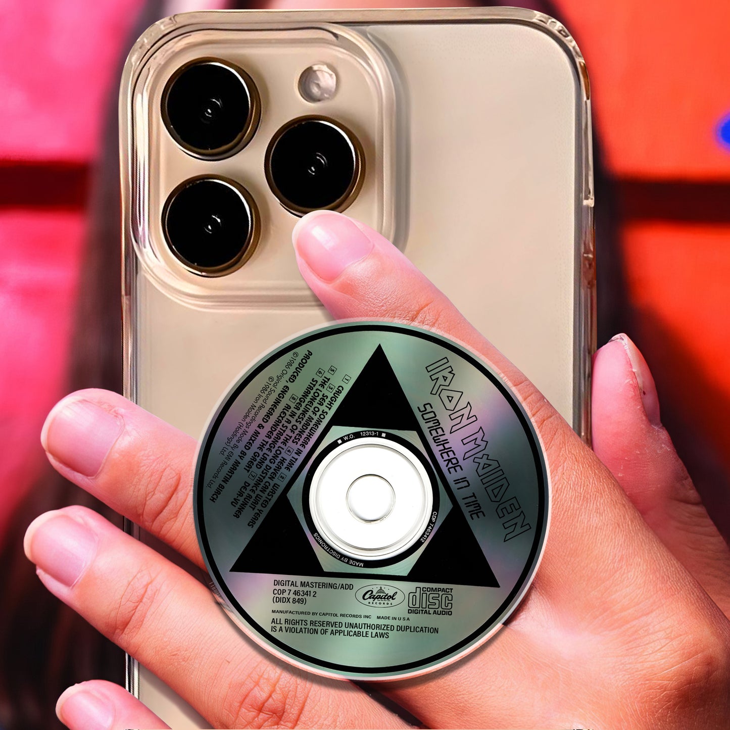 Somewhere In Time CD Magnetic Phone Grip - IM