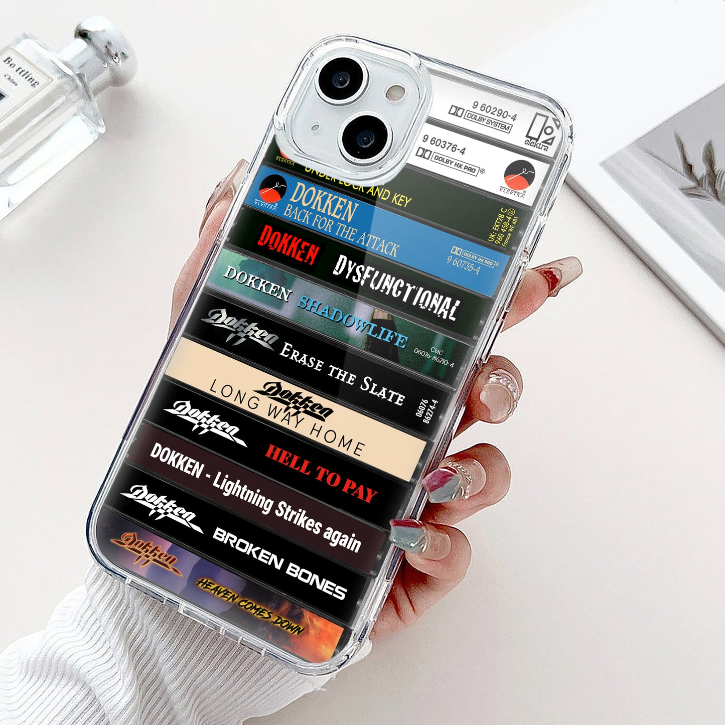 Dokken Albums Cassette Collection Retro Phone Case