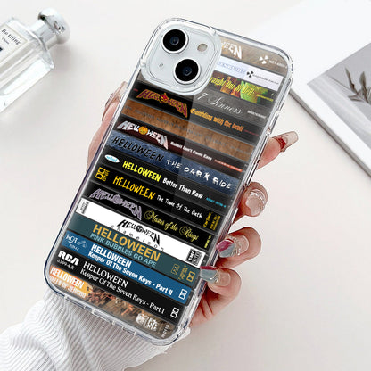 Helloween Albums Cassette Collection Retro Phone Case
