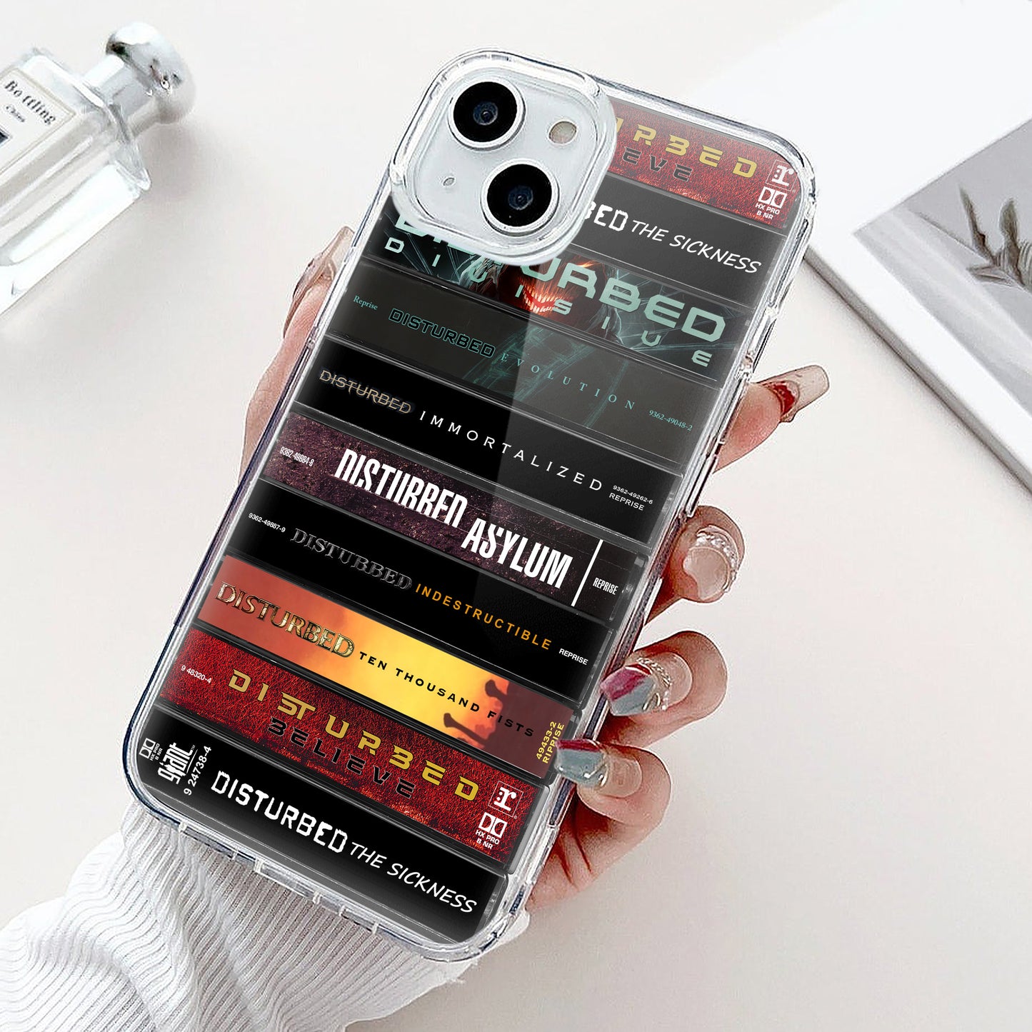 Disturbed Albums Cassette Collection Retro Phone Case