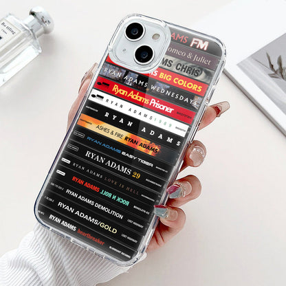 Ryan Adams Albums Cassette Collection Retro Phone Case
