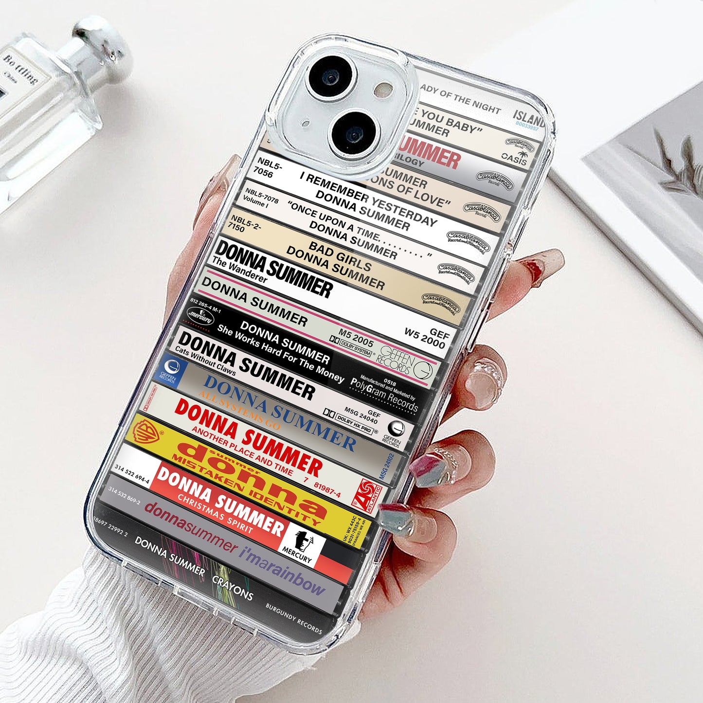 Donna Summer Albums Cassette Collection Retro Phone Case