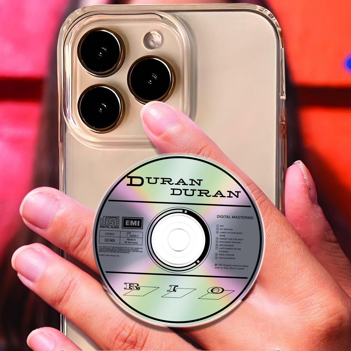 Rio CD Magnetic Phone Grip - Duran Duran