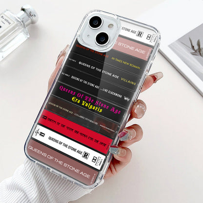 Queens of the Stone Age Albums Cassette Collection Retro Phone Case