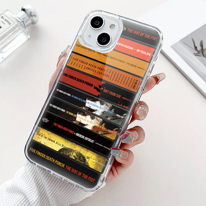 Five Finger Death Punch Albums Cassette Collection Retro Phone Case