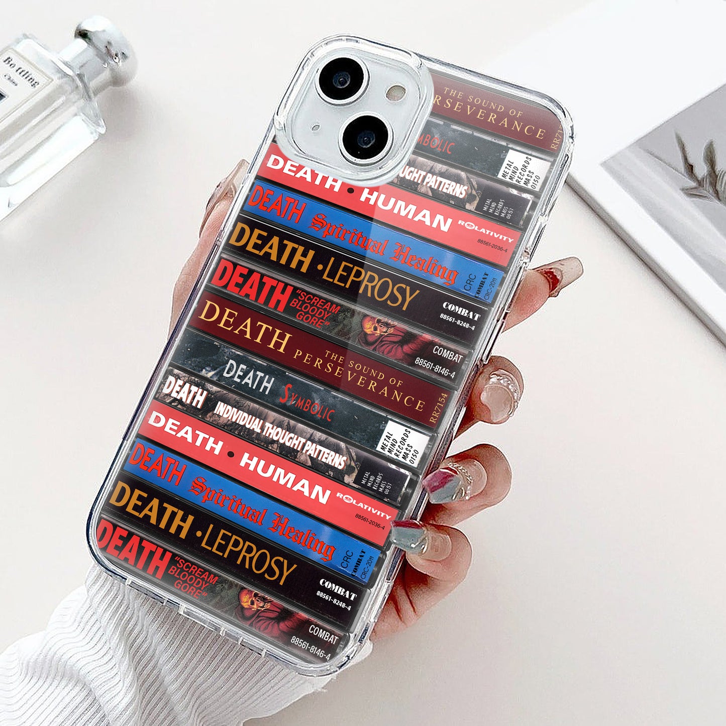 Death Albums Cassette Collection Retro Phone Case