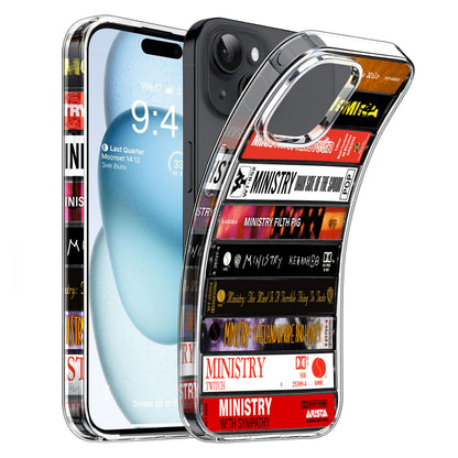 Ministry Albums Cassette Collection Retro Phone Case
