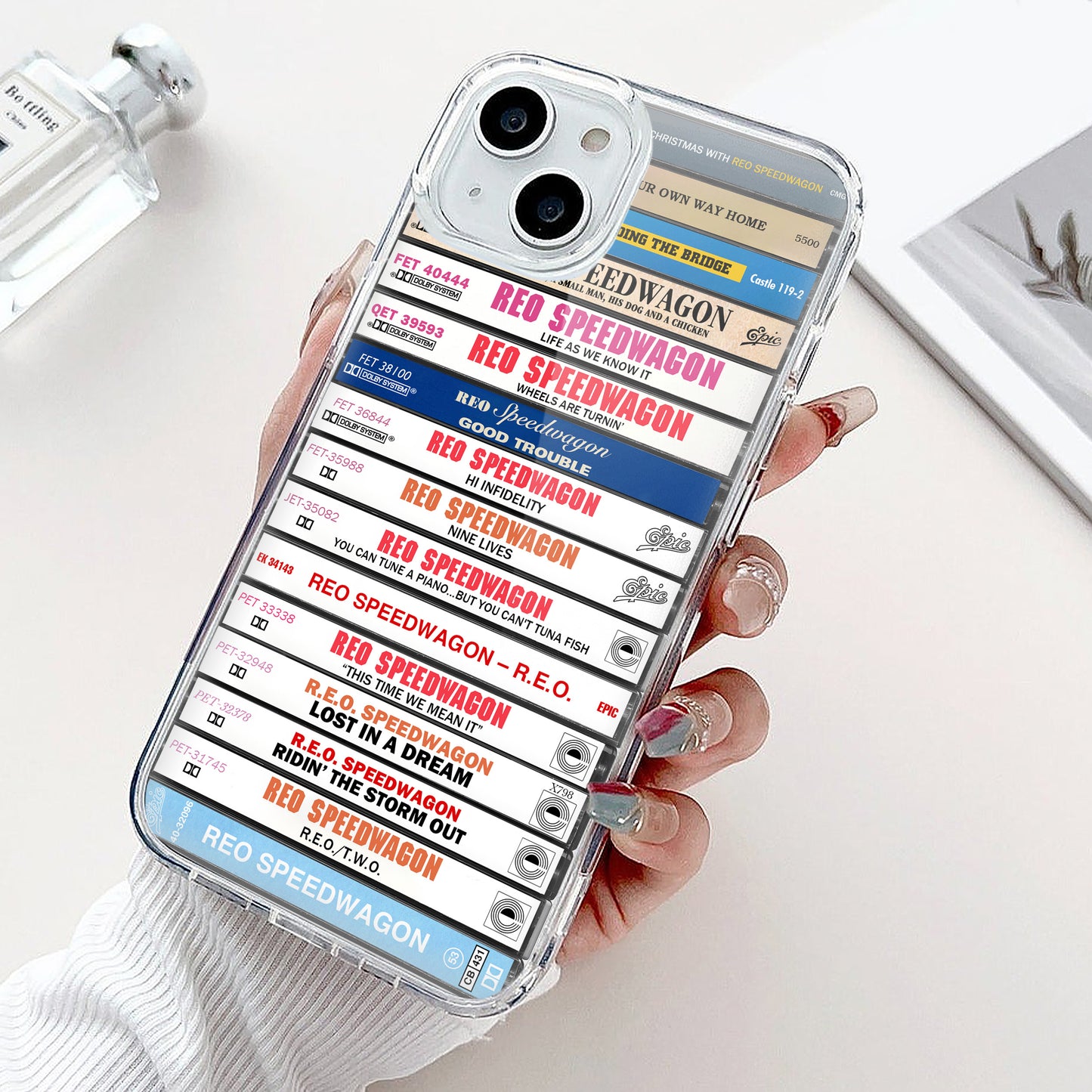 REO Speedwagon Albums Cassette Collection Retro Phone Case