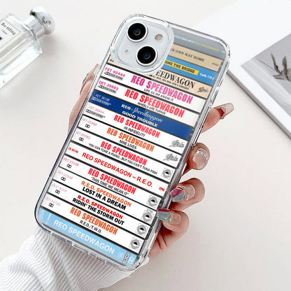 REO Speedwagon Albums Cassette Collection Retro Phone Case