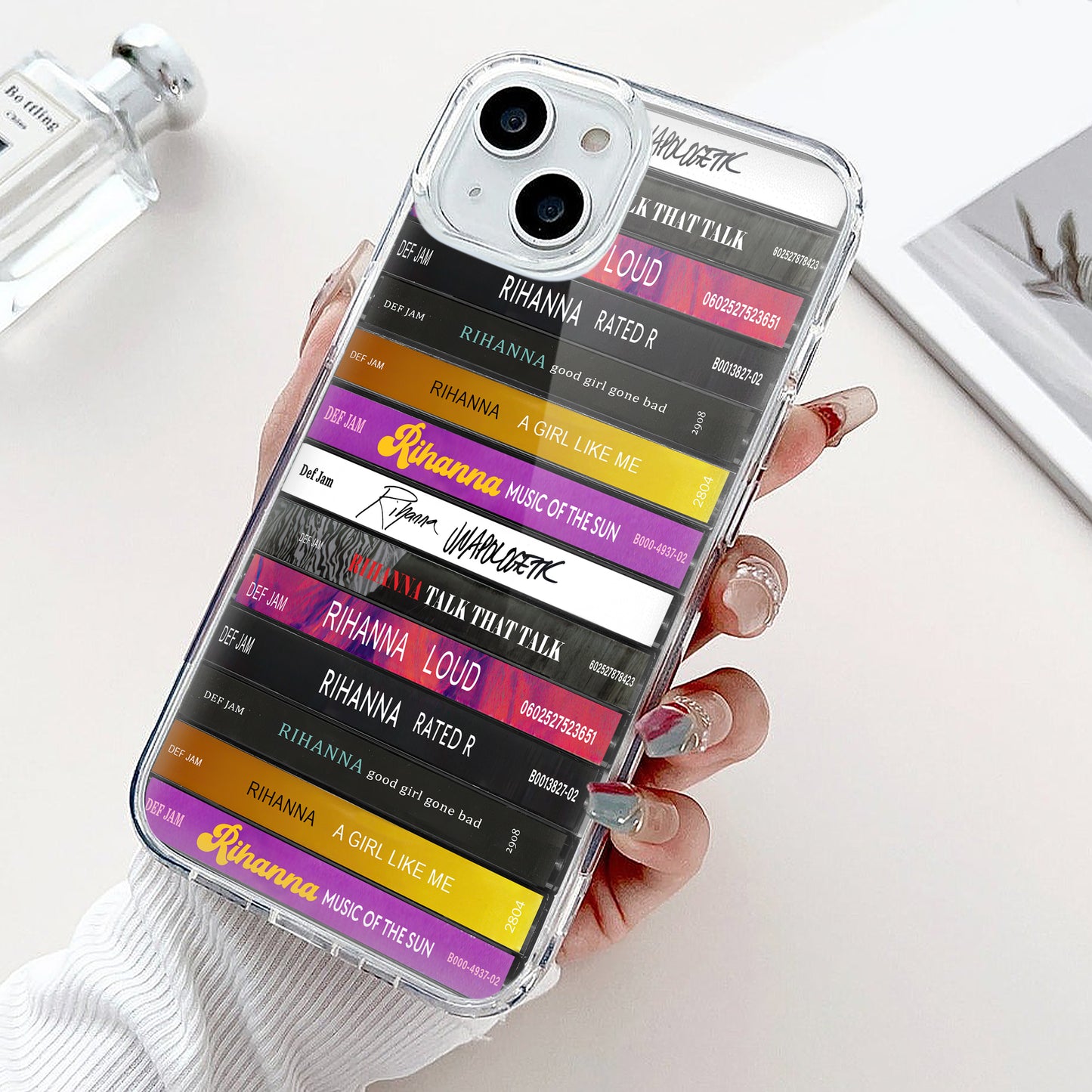 Rihanna Albums Cassette Collection Retro Phone Case