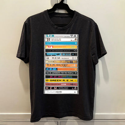 R.E.M Albums Cassette Retro Collection Premium Unisex T-Shirt