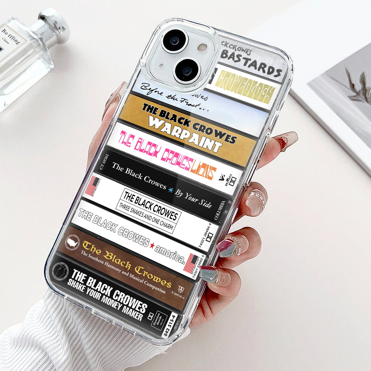 The Black Crowes Albums Cassette Collection Retro Phone Case
