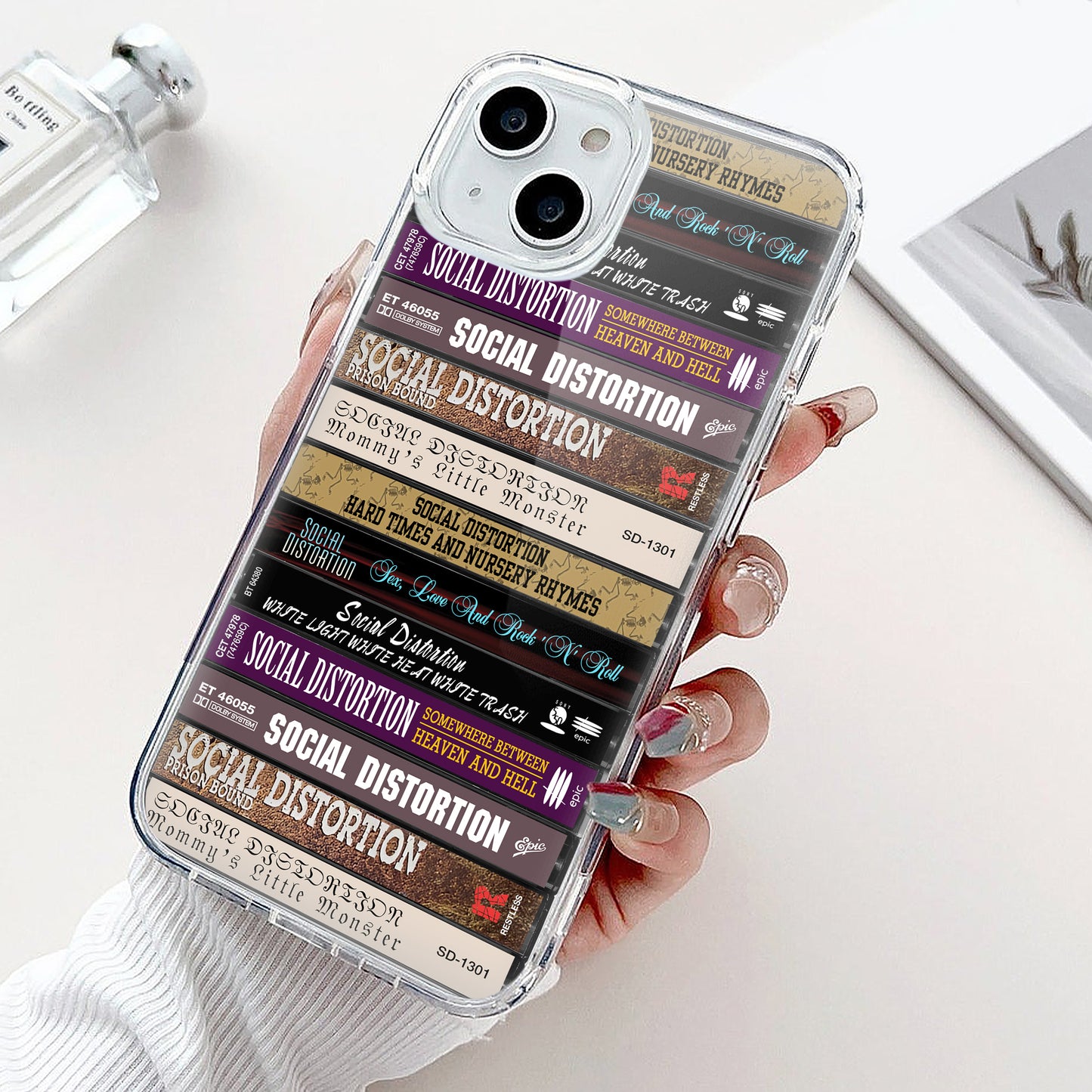 Social Distortion Albums Cassette Collection Retro Phone Case