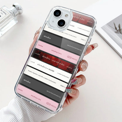 Slowdive Albums Cassette Collection Retro Phone Case