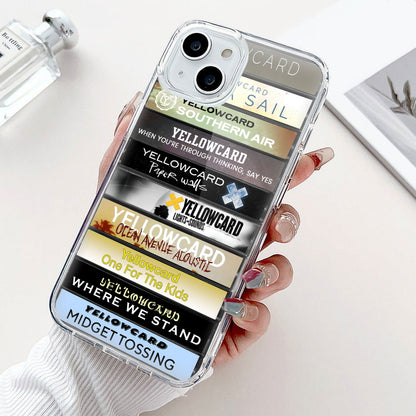 Yellowcard Albums Cassette Collection Retro Phone Case