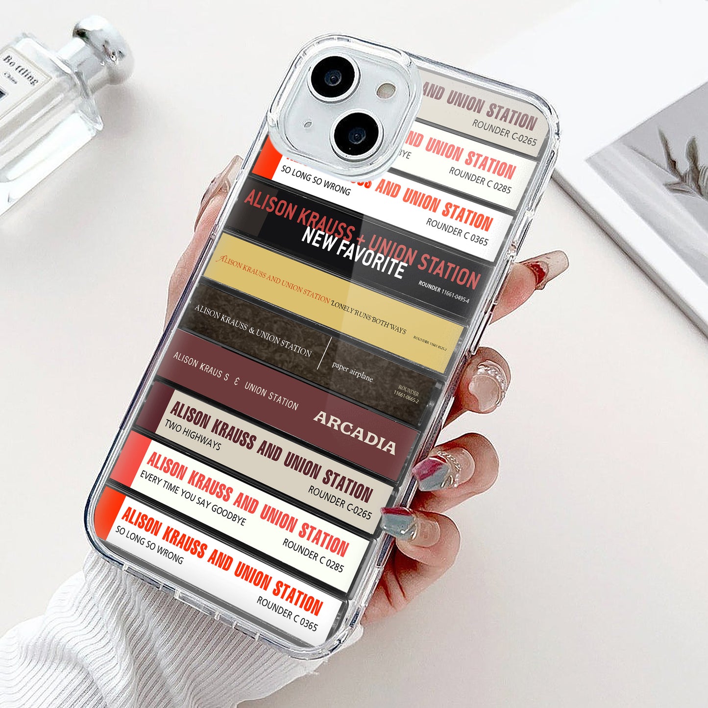 Alison Krauss & Union Station Albums Cassette Collection Retro Phone Case
