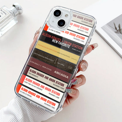 Alison Krauss & Union Station Albums Cassette Collection Retro Phone Case