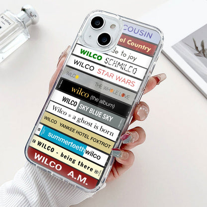 Wilco Albums Cassette Collection Retro Phone Case