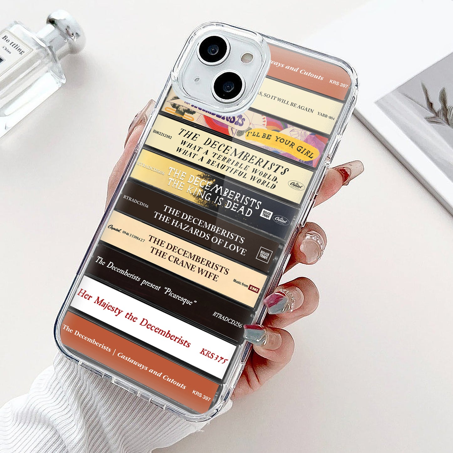 The Decemberists Albums Cassette Collection Retro Phone Case