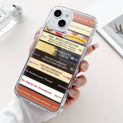 The Decemberists Albums Cassette Collection Retro Phone Case