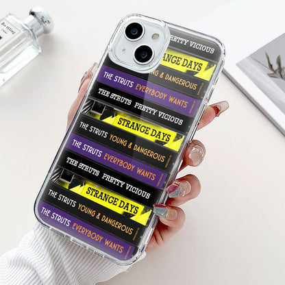 The Struts Albums Cassette Collection Retro Phone Case